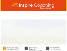 Tablet Screenshot of inspirecoaching.org